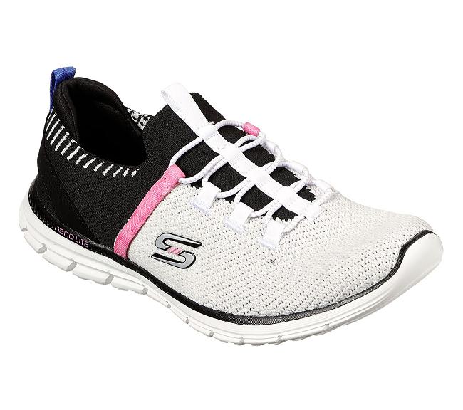Zapatillas Skechers Mujer - Luminate Blanco LOGUF0832